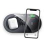 Беспроводное зарядное устройство Baseus Simple 2в1 Wireless Charger BS-W508X (WXJK-A01) Black, черный