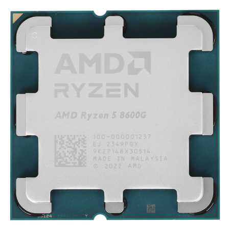 Процессор AMD Ryzen 5 8600G, 4,30ГГц (Turbo 5,00ГГц), AM5, OEM (100-000001237)