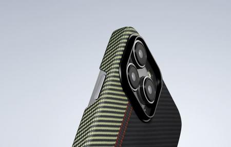 Чехол для iPhone 14 Pro Max Pitaka Fusion Weaving MagEZ Case 3 кевлар (арамид) (FO1401PM) Overture