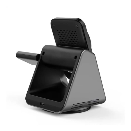 Беспроводное зарядное устройство WiWU (Wi-W018) Black, черный Беспроводное зарядное устройство WiWU (Wi-W018) Black, черный