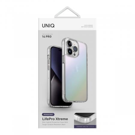 Чехол для iPhone 14 Pro UNIQ Lifepro Xtreme Iridescent (IP6.1P(2022)-LPRXIRD) Радужный Чехол для iPhone 14 Pro UNIQ Lifepro Xtreme Iridescent (IP6.1P(2022)-LPRXIRD) Радужный