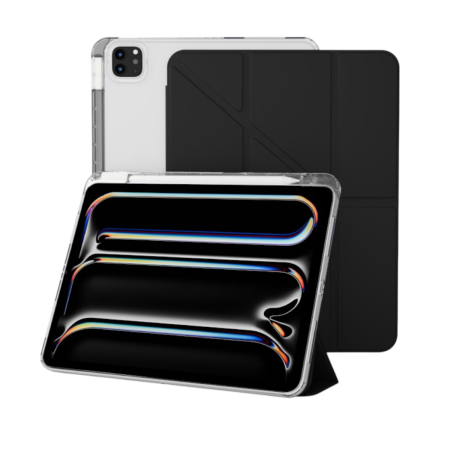 Чехол книжка для iPad Pro 11" M4/M5 Gurdini Origami Case Чёрный