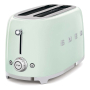 Тостер на 4 ломтика SMEG 50s style (TSF02PGEU) Пастельный зеленый