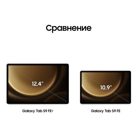 Samsung Galaxy Tab S9 FE+ 12,4" 5G+Wi-Fi 12/256Gb Silver, серебристый