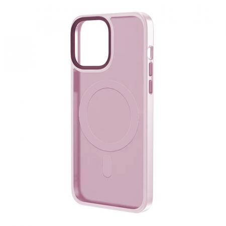 Чехол DFANS Design be different с Magsafe для Apple iPhone 13 Розовый