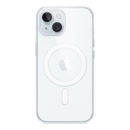 Чехол Clear Case MagSafe для iPhone 15 Прозрачный Чехол Clear Case MagSafe для iPhone 15 Прозрачный