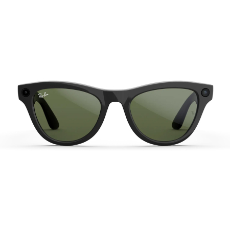 Умные очки Ray-Ban Skyler Gen 2 (RW4014), размер L, Shiny Black/G-15 Green