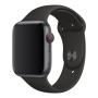 Силиконовый ремешок COTEetCI Silicone Sport Band для Apple Watch 38/40 мм Black, черный